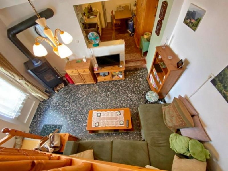 Kritsa Kreta, Kritsa: Drei-stöckiges Dorfhaus mit zwei Schlafzimmern und schöner Aussicht Haus kaufen